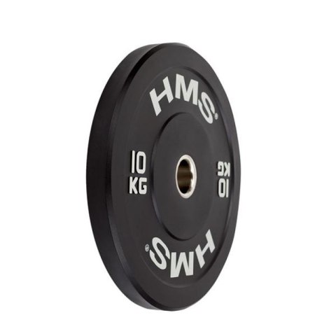 Talerz olimpijski HMS BLACK BUMPER 10 kg BBR10 HMS