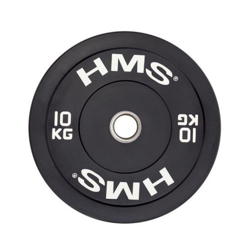 Talerz olimpijski HMS BLACK BUMPER 10 kg BBR10 HMS