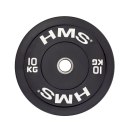 Talerz olimpijski HMS BLACK BUMPER 10 kg BBR10 HMS