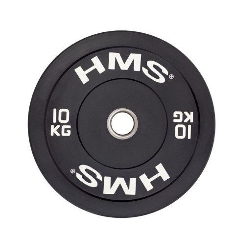 Talerz olimpijski HMS BLACK BUMPER 10 kg BBR10 HMS
