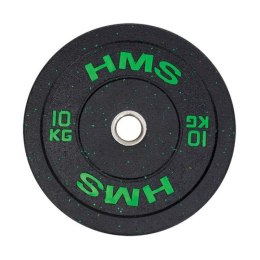 Talerz olimpijski HMS BUMPER GREEN 10 kg HTBR10 HMS