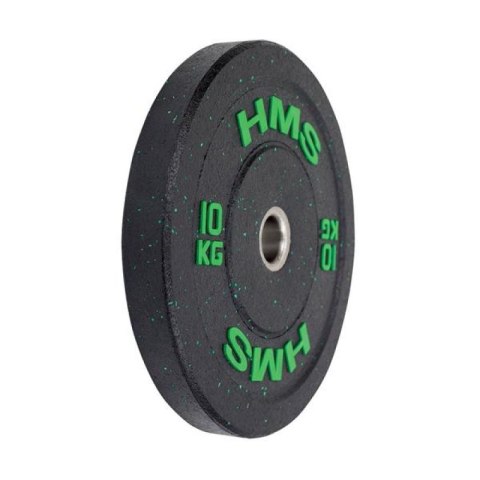 Talerz olimpijski HMS BUMPER GREEN 10 kg HTBR10 HMS