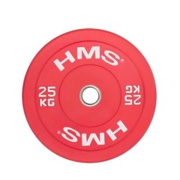Talerz olimpijski HMS RED BUMPER 25 kg CBR25 HMS