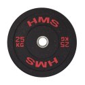 Talerz olimpijski HMS RED BUMPER 25 kg HTBR25 HMS