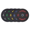 Talerz olimpijski HMS RED BUMPER 25 kg HTBR25 HMS