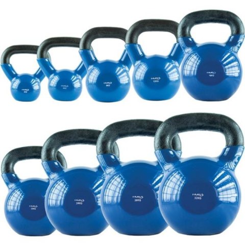 Kettlebell żeliwny Blue HMS KNV04 HMS