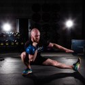 Kettlebell żeliwny Blue HMS KNV04 HMS