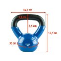 Kettlebell żeliwny Blue HMS KNV04 HMS