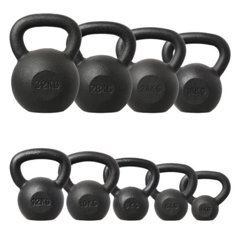Kettlebell żeliwny HMS KZG04 4kg HMS