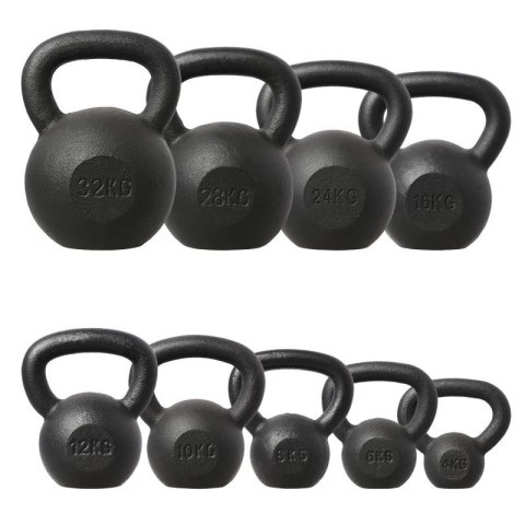 Kettlebell żeliwny HMS KZG06 6kg HMS