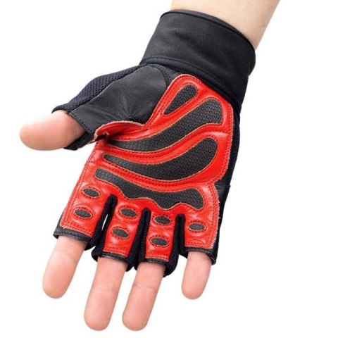 Rękawice na siłownię Black/Red HMS RST01 ROZM. XXL HMS
