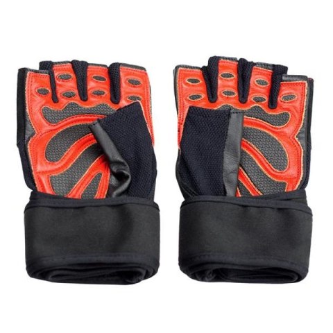 Rękawice na siłownię Black/Red HMS RST01 r.S HMS