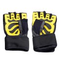 Rękawice na siłownię Black/Yellow HMS RST01 r.L HMS