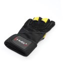 Rękawice na siłownię Black/Yellow HMS RST01 r.XL HMS