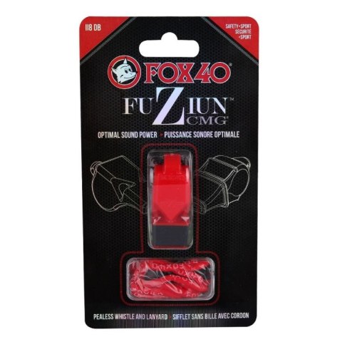 Gwizdek Fox 40 Fuziun CMG czerwony Fox