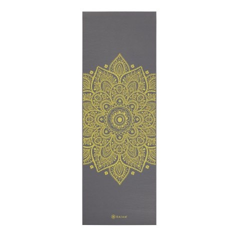 Mata do jogi Gaiam "CITRON SUNDIAL" 6mm 61333 Gaiam