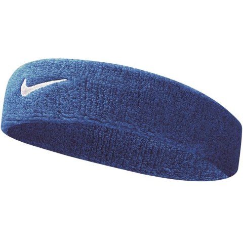 Opaska na głowę Nike Swoosh niebieska U NN07402 Nike