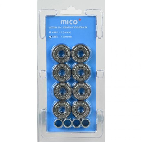 Łożysko Mico ABEC-7 chromowe /8szt/ MICO