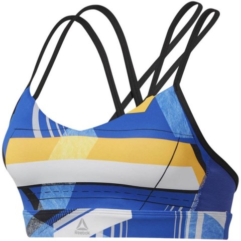 Stanik Reebok Hero Strappy Padded Bra VortaStripe W DU4097 Reebok