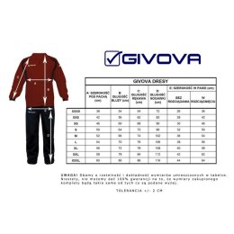 Dres Givova Tuta Visa TR018 1003 Givova