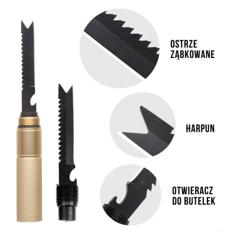 MACGYVER SAPERKA TAKTYCZNA 14 W 1 MULTITOOL 102277 Macgyver