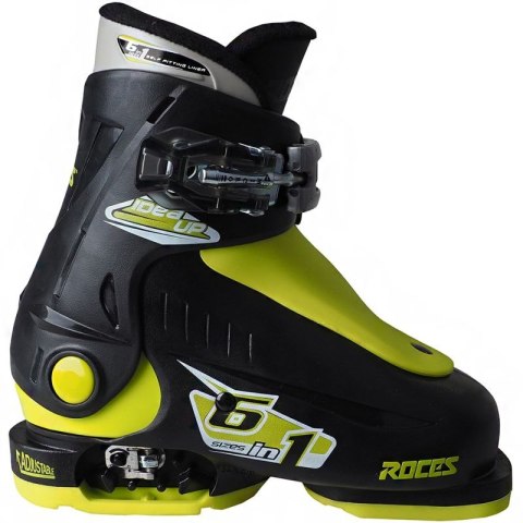 Buty narciarskie Roces Idea Up czarno-limonkowe Jr 450490 18 Roces