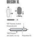 Mata Samopompująca High Peak Oregon XL 210x63x5 41126 High Peak