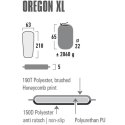 Mata Samopompująca High Peak Oregon XL 210x63x5 41126 High Peak
