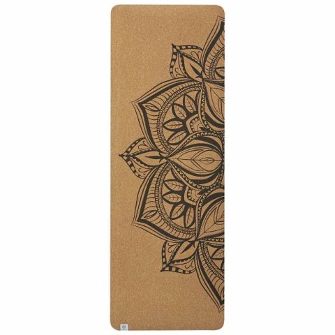 Mata do jogi Gaiam Printed Cork Mandala 5 mm 63495 Gaiam