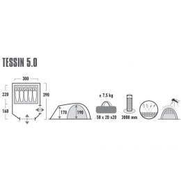 Namiot High Peak Tessin 5 10228 High Peak