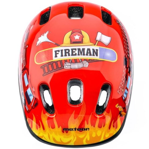 Kask rowerowy Meteor KS06 Firetracker rozm. XS 44-48 cm Jr 24836 Meteor
