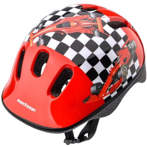 Kask rowerowy Meteor KS06 Race team roz S 48-52cm Jr 24833 Meteor