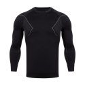 Koszulka termoaktywna Alpinus Active Base Layer czarno-szara M GT43189 Alpinus