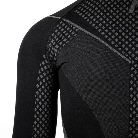 Koszulka termoaktywna Alpinus Active Base Layer czarno-szara W GT43180 Alpinus