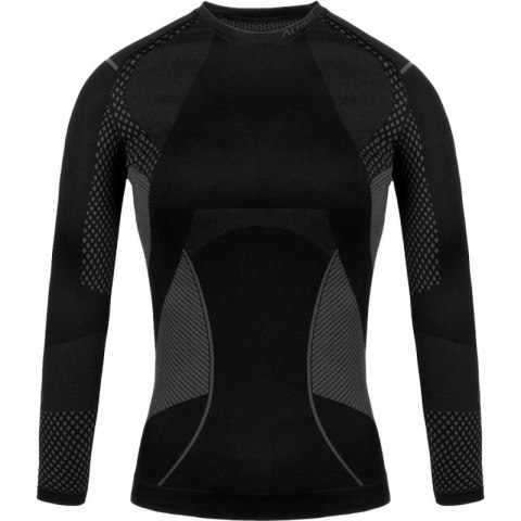 Koszulka termoaktywna Alpinus Active Base Layer czarno-szara W GT43180 Alpinus