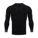 Koszulka termoaktywna Alpinus Tactical Base Layer czarno-szara M GT43219 Alpinus