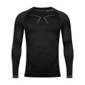 Koszulka termoaktywna Alpinus Tactical Base Layer czarno-szara M GT43219 Alpinus