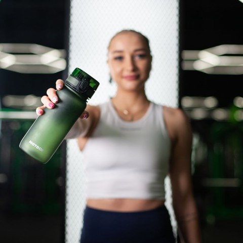 Bidon sportowy Meteor 650 ml ciemnozielony Meteor