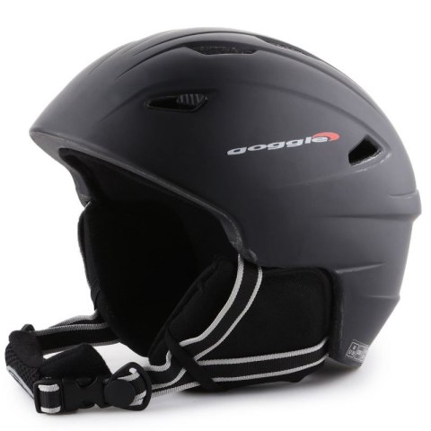 Kask narciarski Goggle Black Matt S300-2 WD
