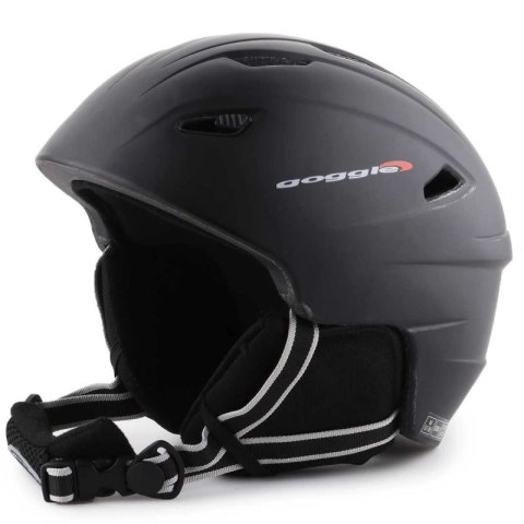 Kask narciarski Goggle Black Matt S300-2 WD