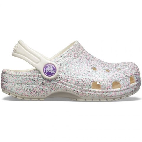Klapki Crocs Classic Glitter Clog Jr 205441 159 Crocs