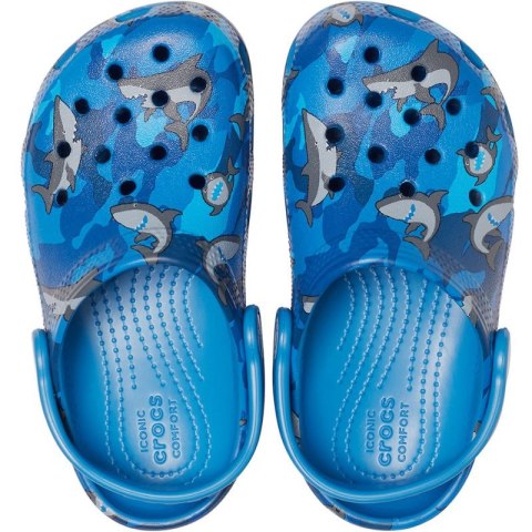 Klapki Crocs Classic Shark Clog Jr 206147 4KI Crocs