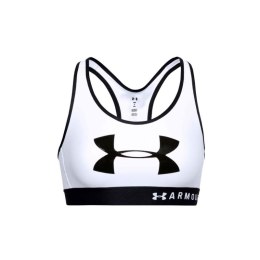 Stanik sportowy Under Armour Mid Keyhole Graphic Bra W 1344333-100 Under Armour