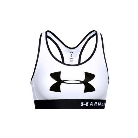 Stanik sportowy Under Armour Mid Keyhole Graphic Bra W 1344333-100 Under Armour