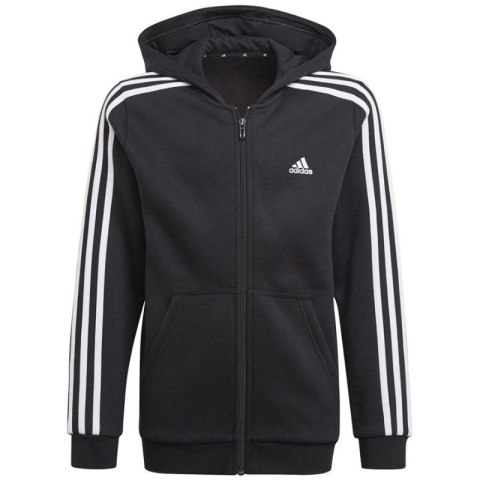 Bluza adidas Essentials 3S Full-zip Hoodie Jr GQ8900 Adidas