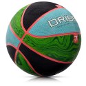 Piłka koszykowa Meteor Dribble niebieski/zielony Meteor