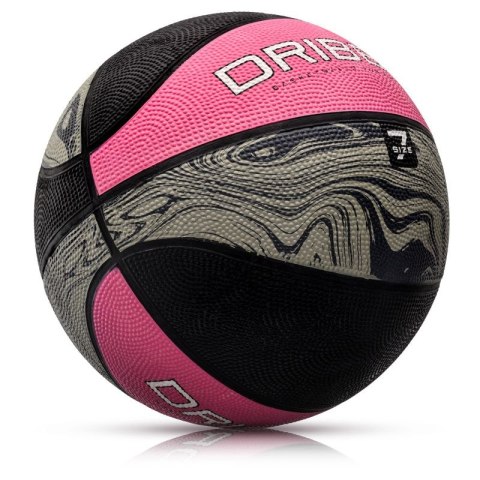 Piłka koszykowa Meteor Dribble różowy Meteor