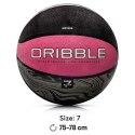Piłka koszykowa Meteor Dribble różowy Meteor
