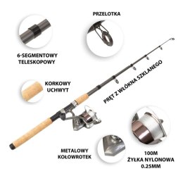 Zestaw wędkarski MacGyver Big Fish 41 W 1 102279 Macgyver