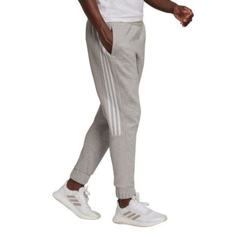 Spodnie adidas Essentials Colorblock Block Cut 3-Stripes Regular Tapered Pants W HB2768 Adidas